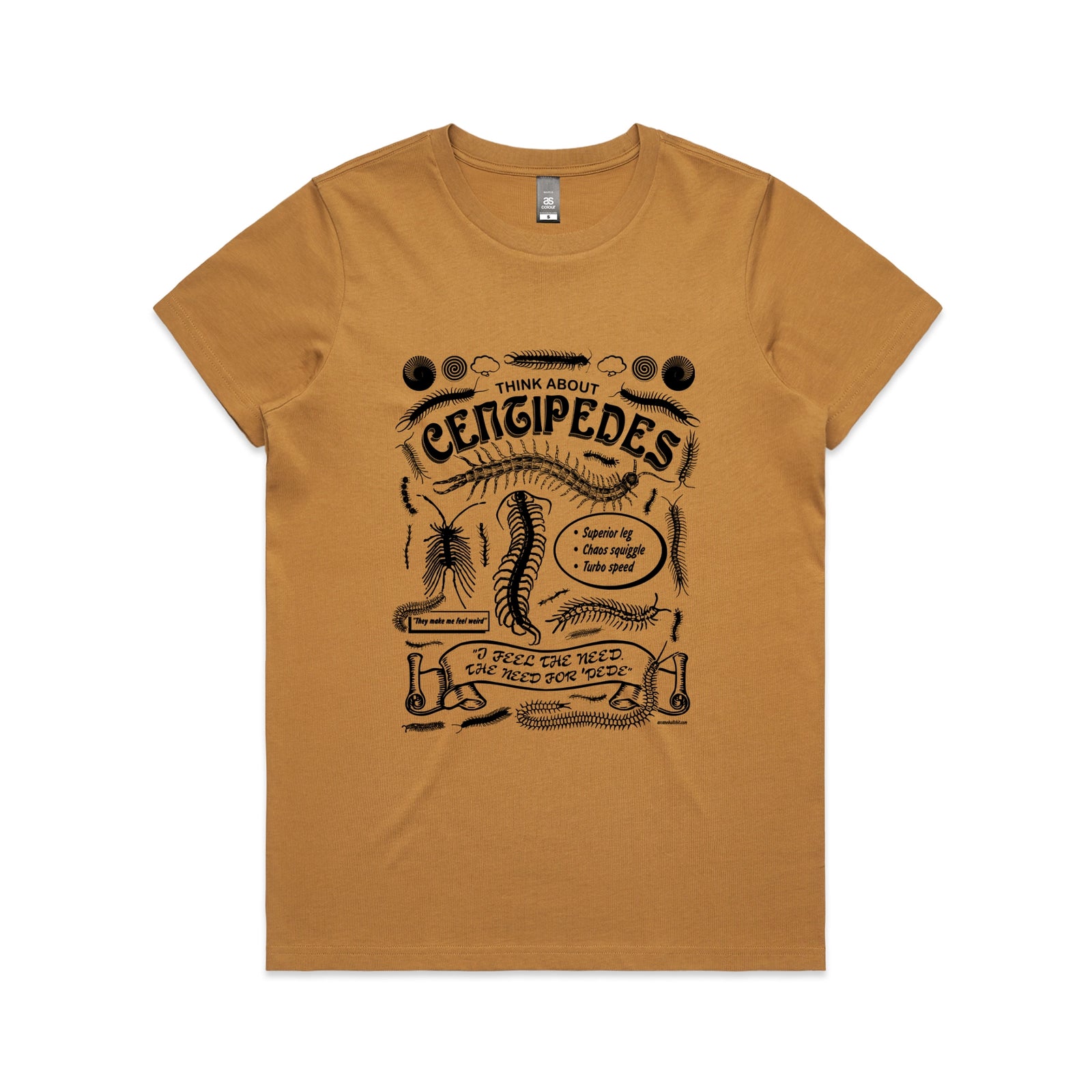 Think About Centipedes Tee