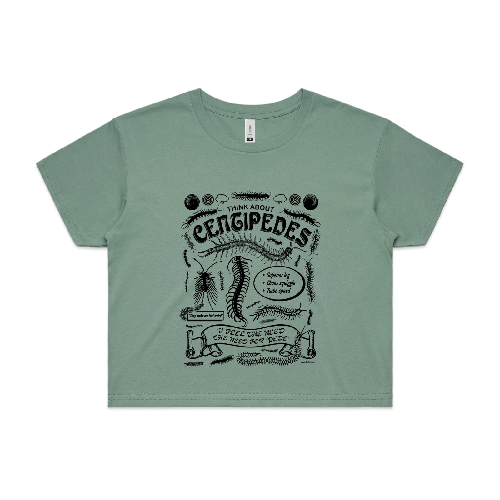 Think About Centipedes Tee