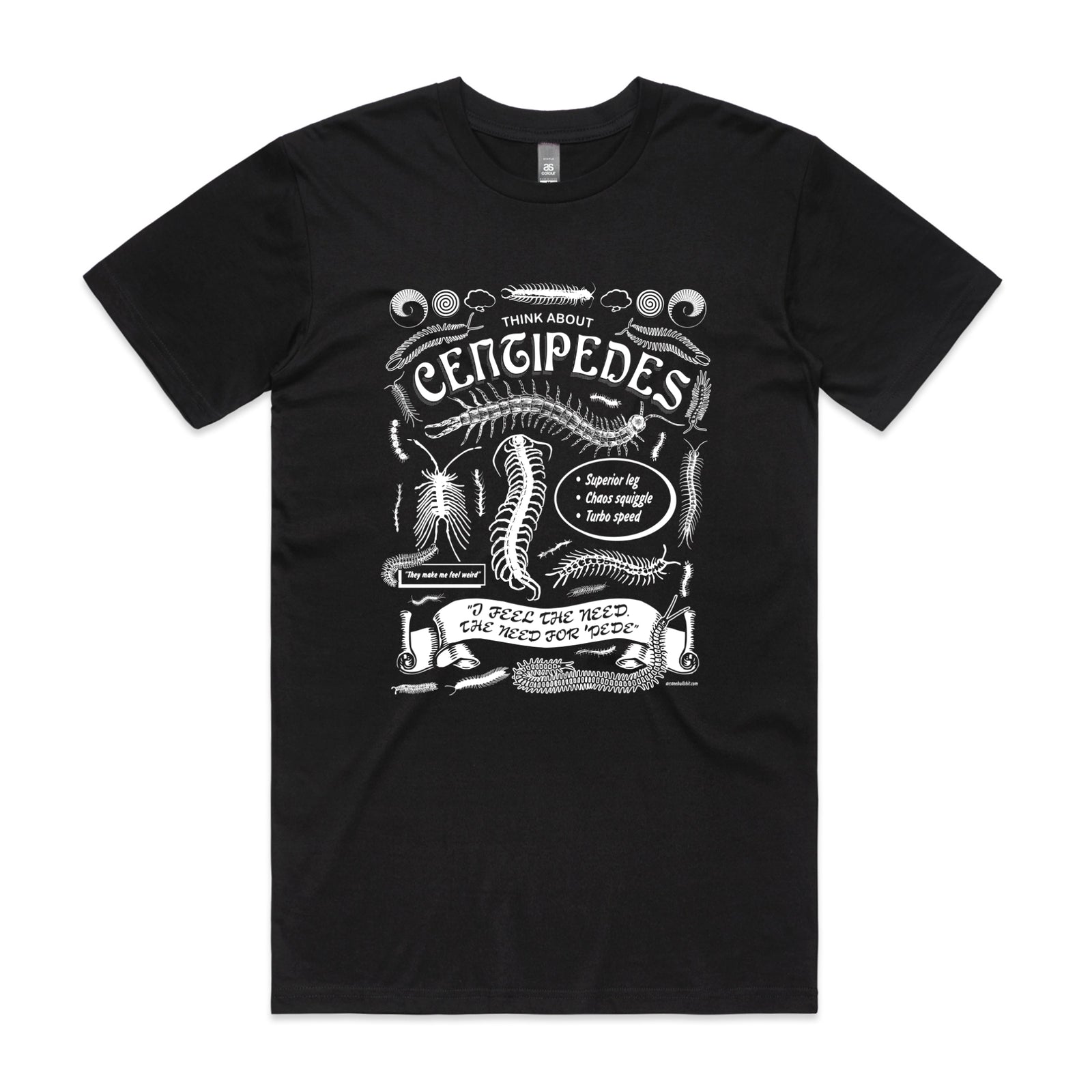 Think About Centipedes Tee