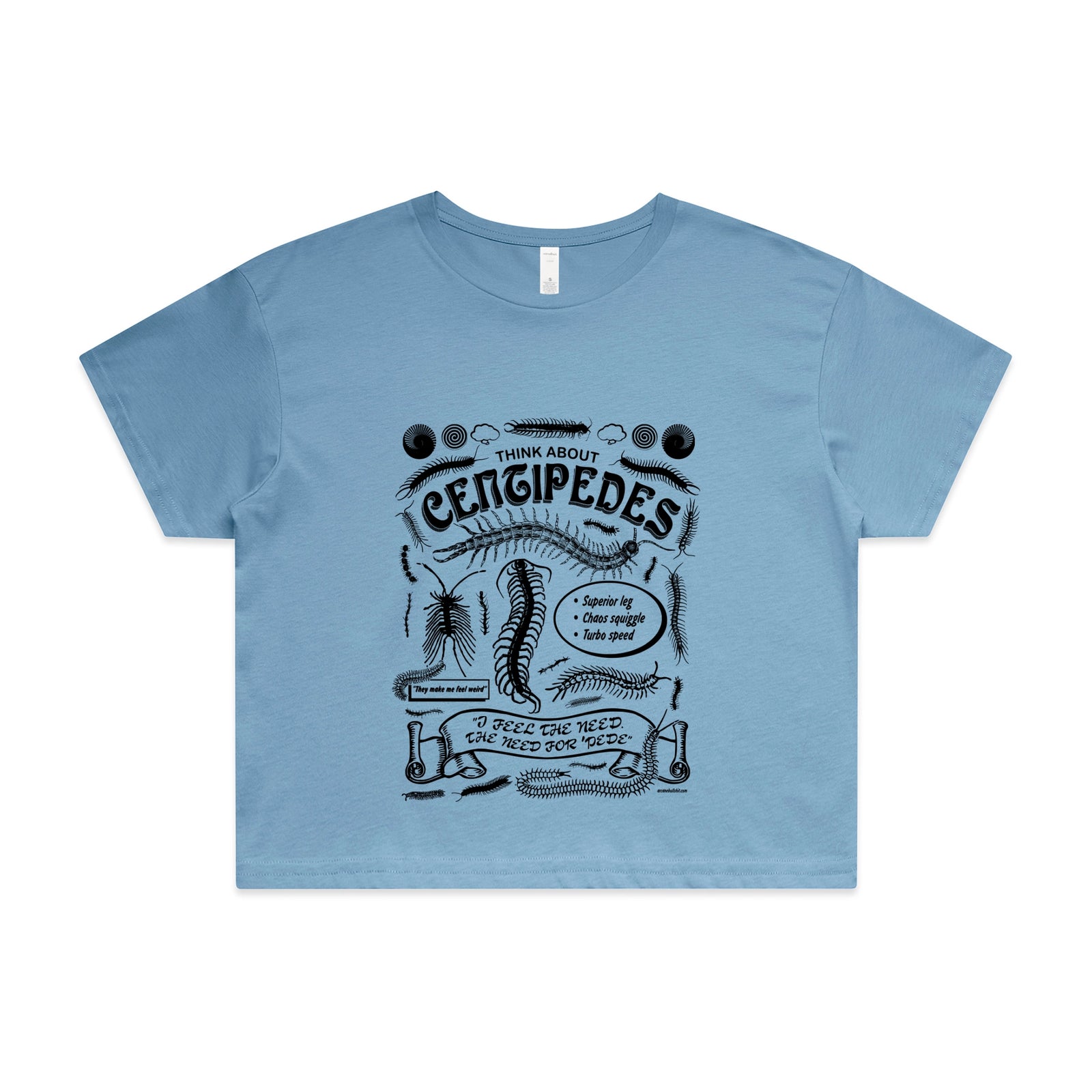 Think About Centipedes Tee