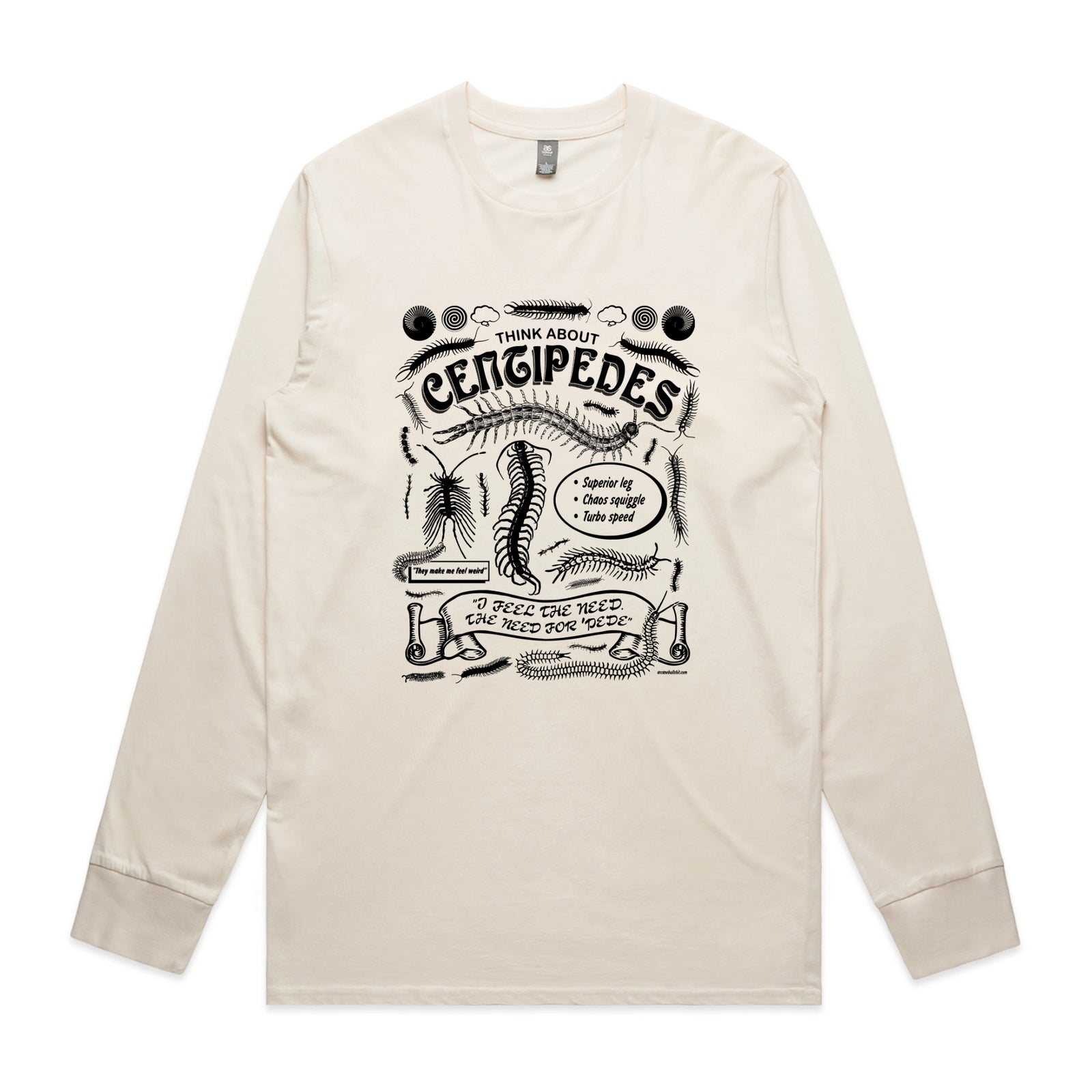 Think About Centipedes Tee