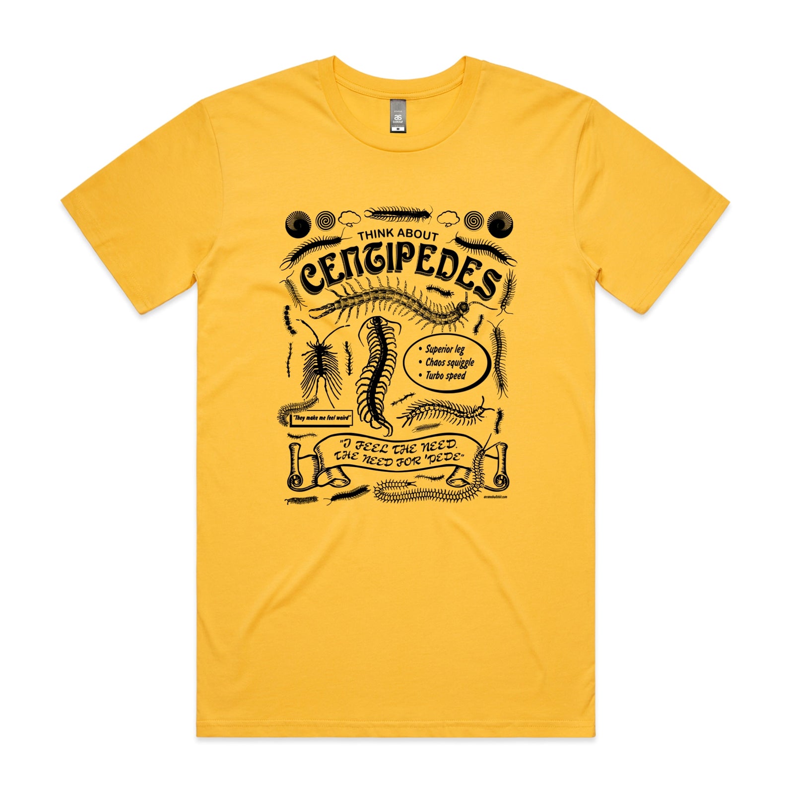 Think About Centipedes Tee