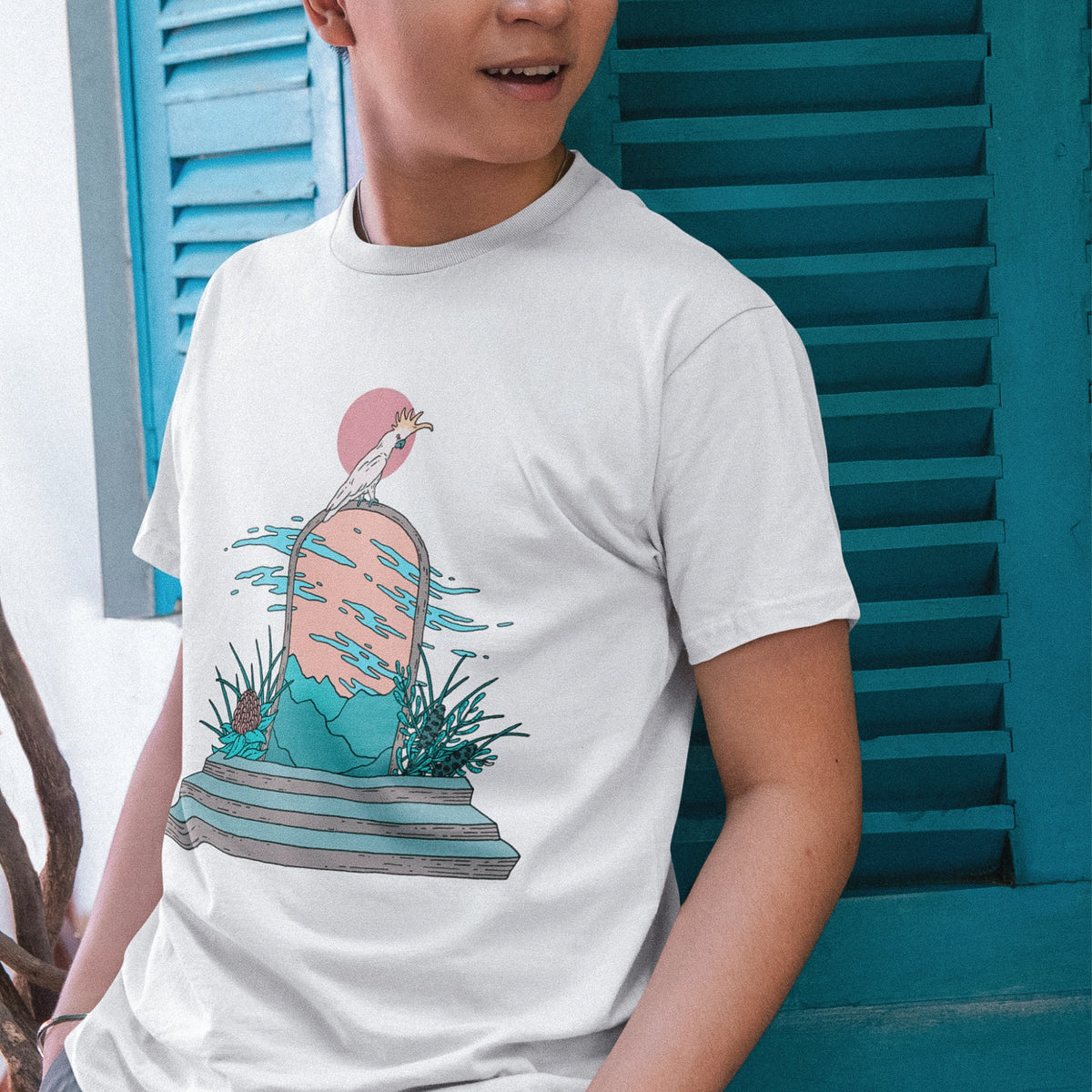 Cockatoo Portal Tee | Lonely Kids Club Australia