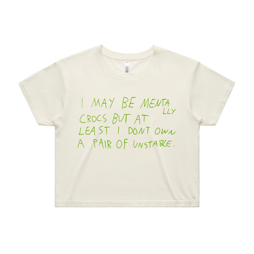 Crocs Tee by Lonely Kids Club. All clothing from our T-shirts to our shorts and hoodies are ethically made, and printed packed and shipped from Sydney.