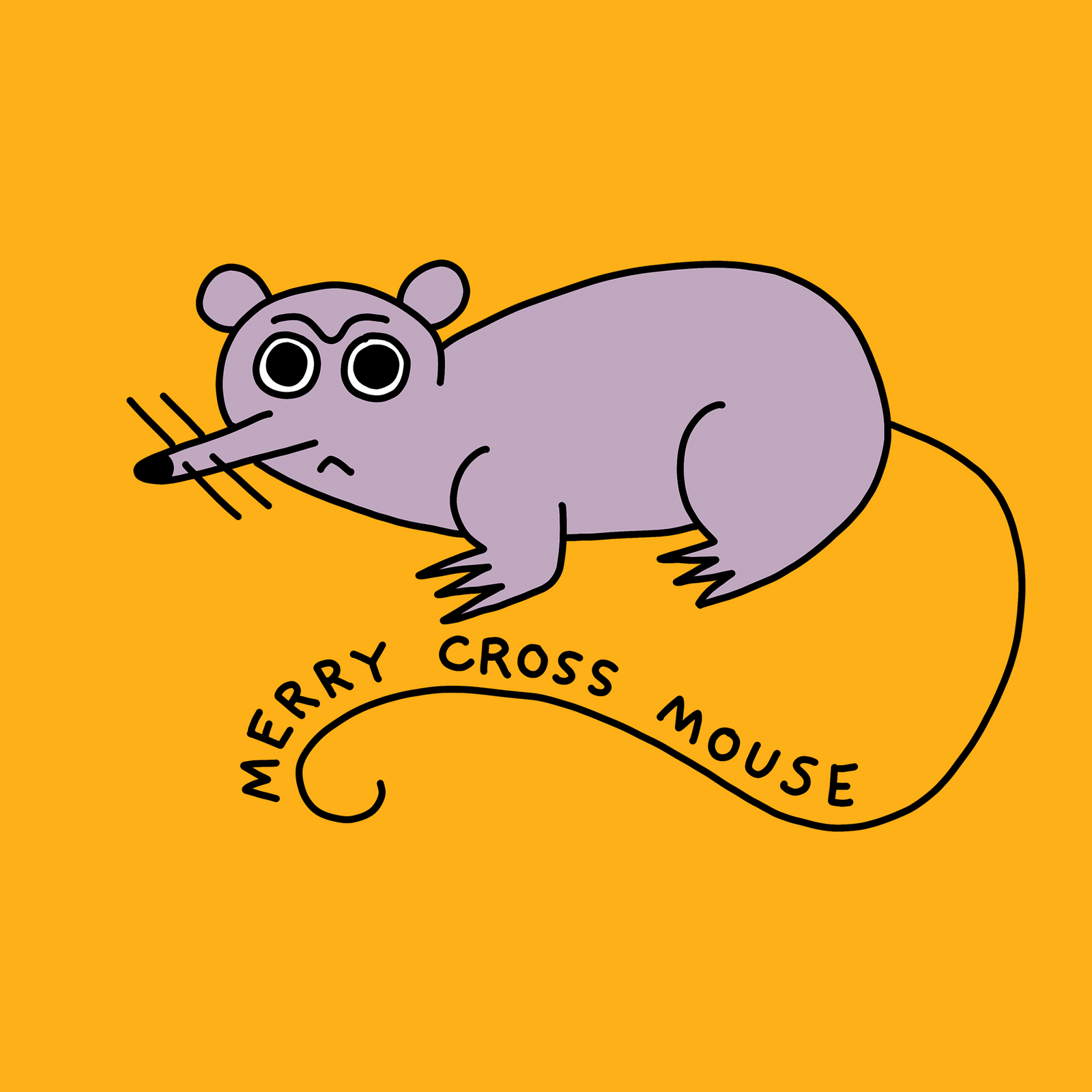 Cross Mouse Kids Tee