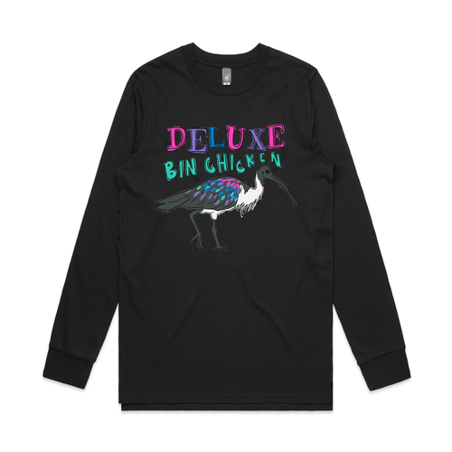 Deluxe Bin Chicken Tee by Lonely Kids Club. All clothing from our T-shirts to our shorts and hoodies are ethically made, and printed packed and shipped from Sydney.