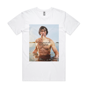 Designated Adam Driver Tee by Lonely Kids Club. All clothing from our T-shirts to our shorts and hoodies are ethically made, and printed packed and shipped from Sydney.