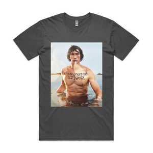Designated Adam Driver Tee by Lonely Kids Club. All clothing from our T-shirts to our shorts and hoodies are ethically made, and printed packed and shipped from Sydney.