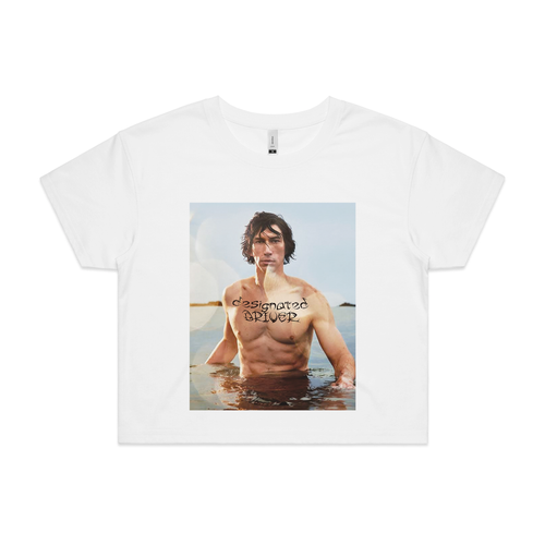 Designated Adam Driver Tee by Lonely Kids Club. All clothing from our T-shirts to our shorts and hoodies are ethically made, and printed packed and shipped from Sydney.