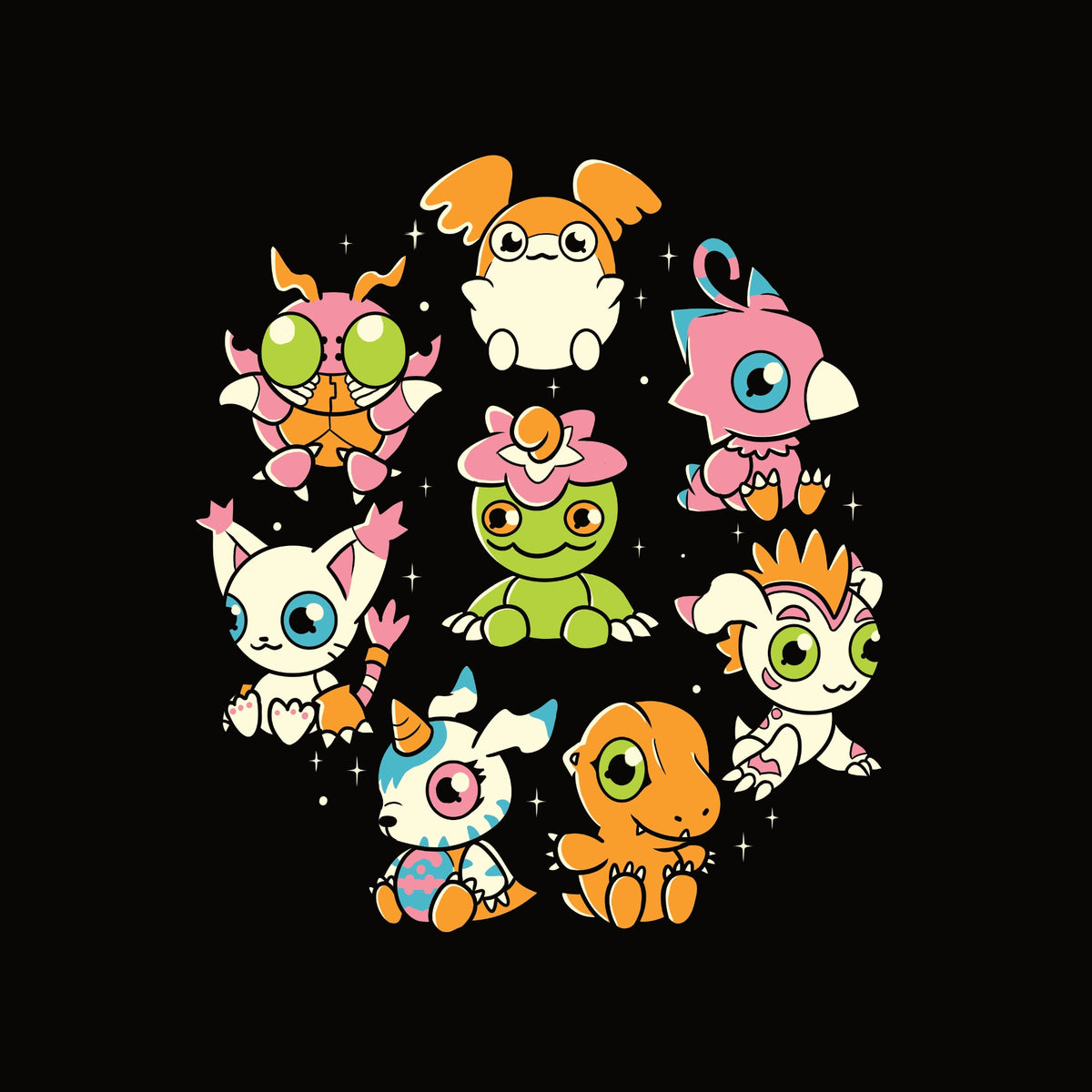 Digicute t-shirt by Lonely Kids Club