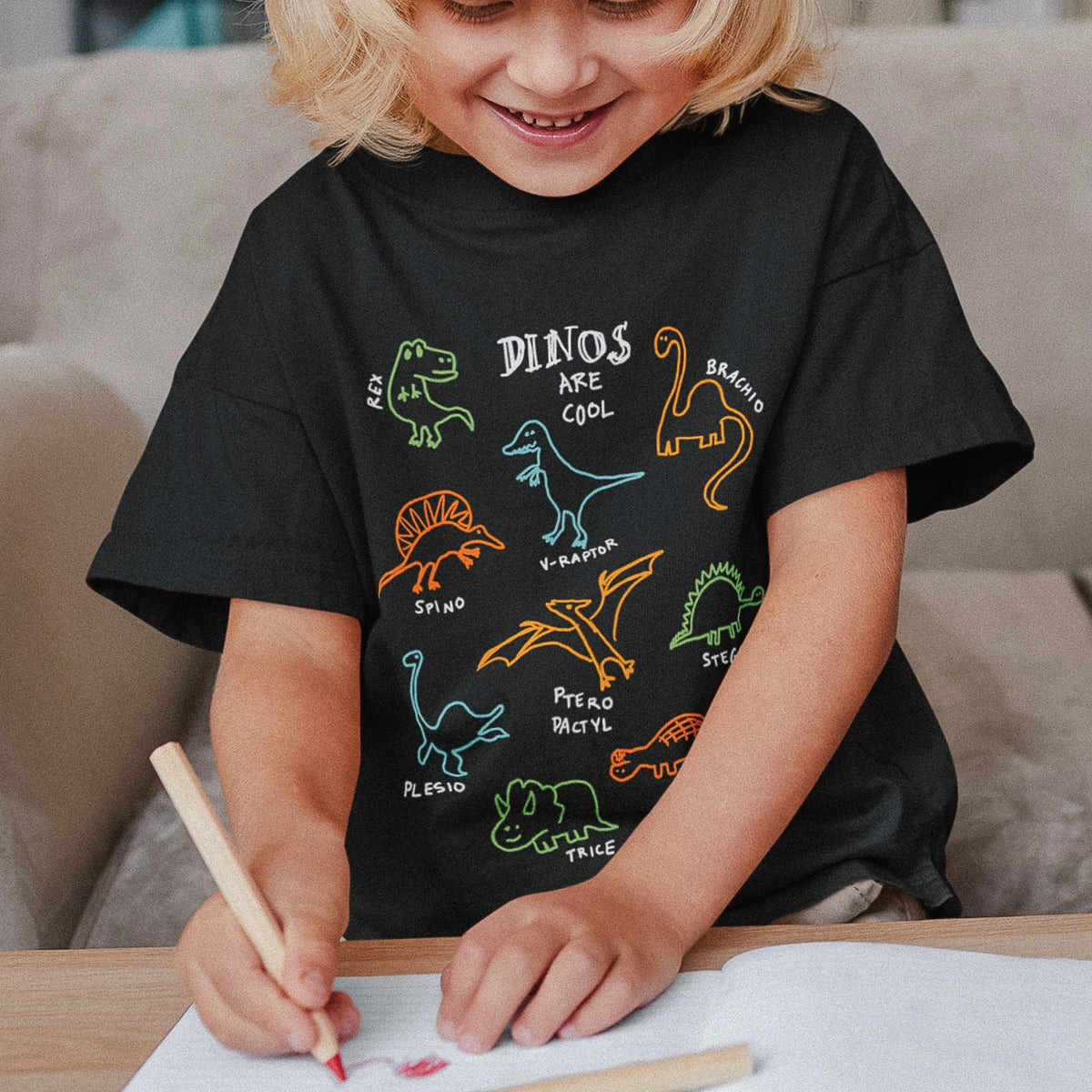 Dinos Are Cool Kids Tee | Lonely Kids Club Australia