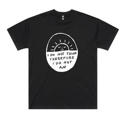 I Do Not Am Oversized Tee by Lonely Kids Club. All clothing from our T-shirts to our shorts and hoodies are ethically made, and printed packed and shipped from Sydney.