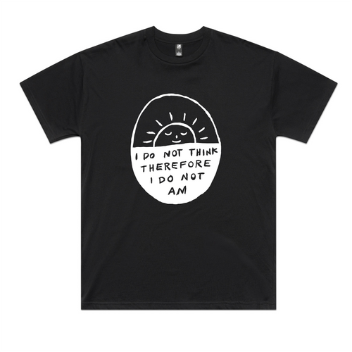 I Do Not Am Tee by Lonely Kids Club. All clothing from our T-shirts to our shorts and hoodies are ethically made, and printed packed and shipped from Sydney.