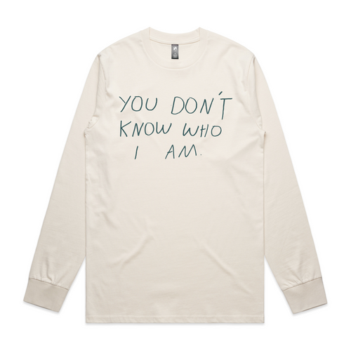 Don't Know Me Tee by Lonely Kids Club. All clothing from our T-shirts to our shorts and hoodies are ethically made, and printed packed and shipped from Sydney.
