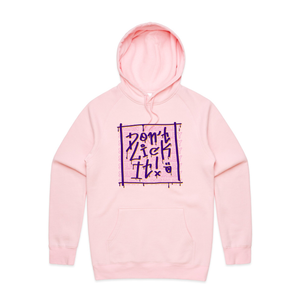 Don't Lick It Hoodie by Lonely Kids Club. All clothing from our T-shirts to our shorts and hoodies are ethically made, and printed packed and shipped from Sydney.
