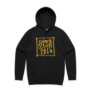 Don't Lick It Hoodie by Lonely Kids Club. All clothing from our T-shirts to our shorts and hoodies are ethically made, and printed packed and shipped from Sydney.