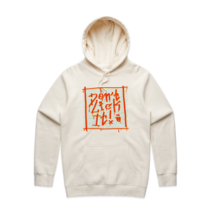 Don't Lick It Hoodie by Lonely Kids Club. All clothing from our T-shirts to our shorts and hoodies are ethically made, and printed packed and shipped from Sydney.