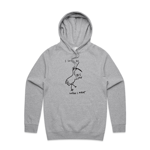 Do What I Want Ibis Life Hoodie by Lonely Kids Club. All clothing from our T-shirts to our shorts and hoodies are ethically made, and printed packed and shipped from Sydney.