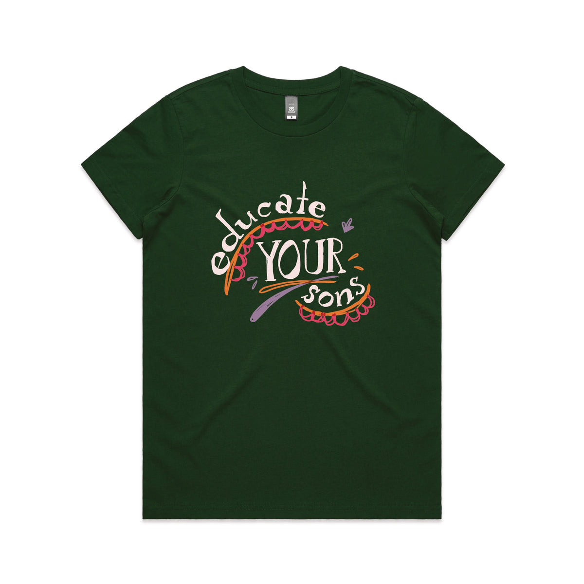 Educate Your Sons t-shirt by Lonely Kids Club