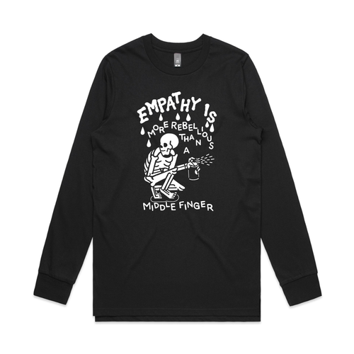 Empathy Tee by Lonely Kids Club. All clothing from our T-shirts to our shorts and hoodies are ethically made, and printed packed and shipped from Sydney.