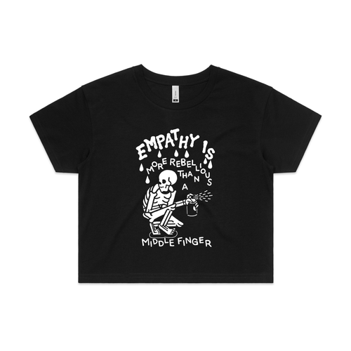 Empathy Tee by Lonely Kids Club. All clothing from our T-shirts to our shorts and hoodies are ethically made, and printed packed and shipped from Sydney.
