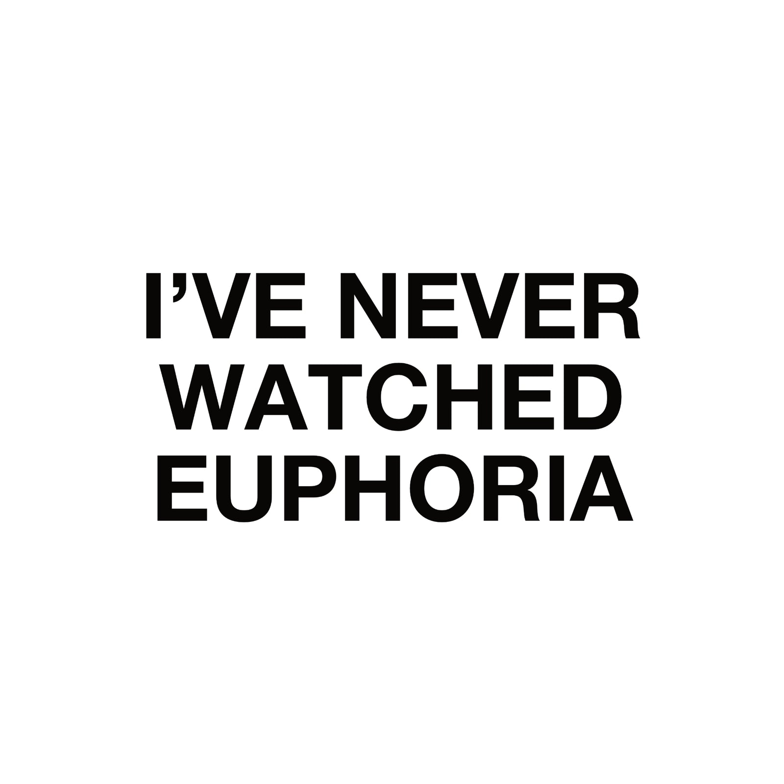 Euphoria TV Tee