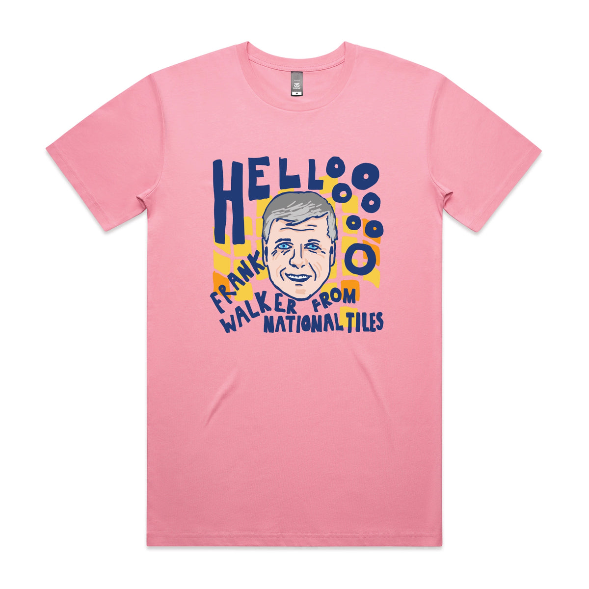 Bubblegum unisex t-shirt with Frank Walker graphic by Lonely Kids Club