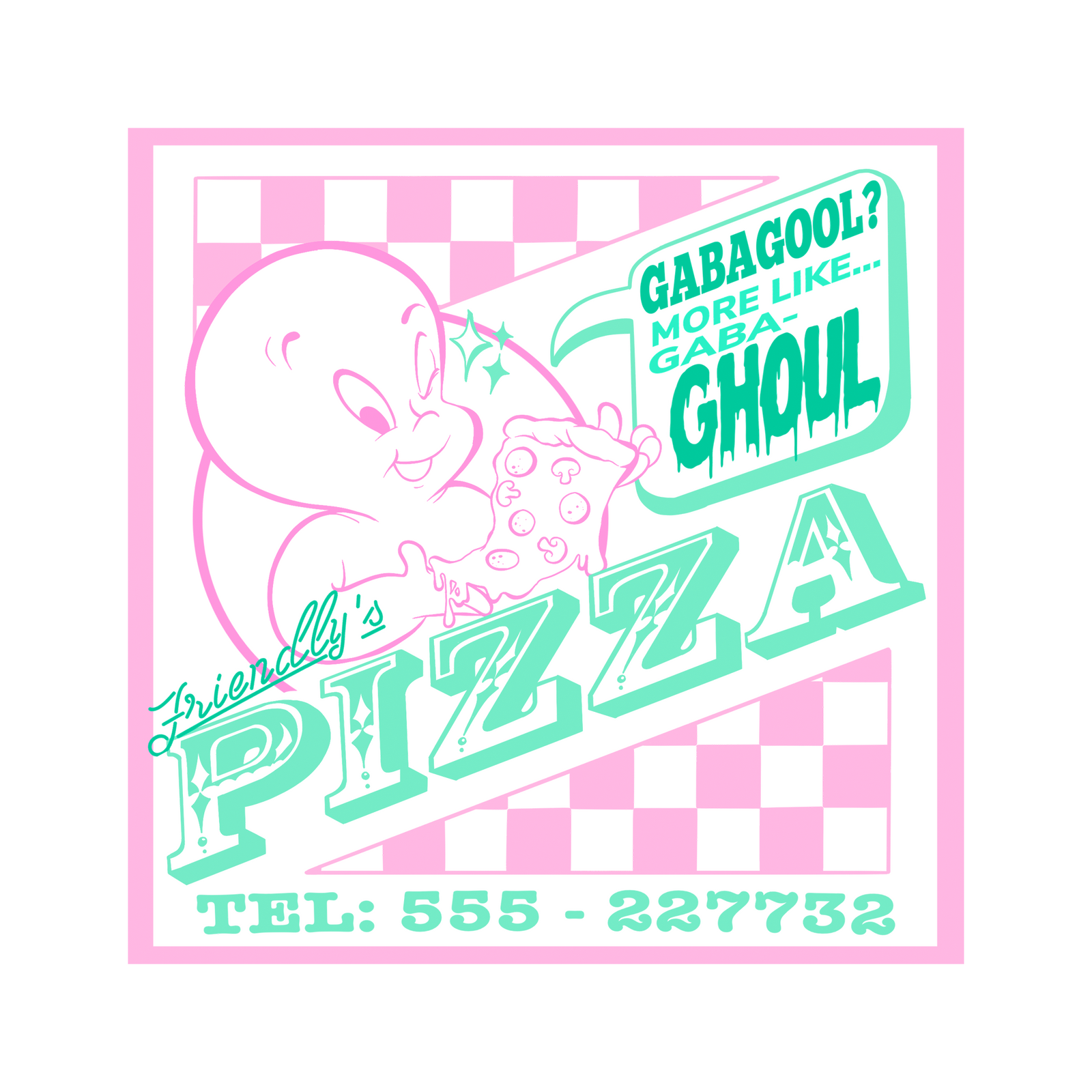 Friendly Ghost Tote