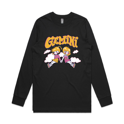 Gemini Tee by Lonely Kids Club. All clothing from our T-shirts to our shorts and hoodies are ethically made, and printed packed and shipped from Sydney.