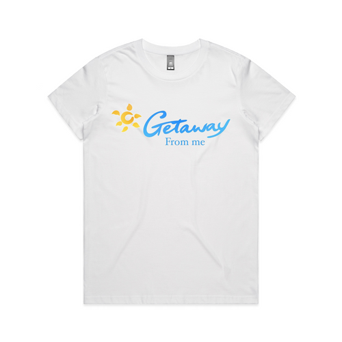 Getaway From Me Tee by Lonely Kids Club. All clothing from our T-shirts to our shorts and hoodies are ethically made, and printed packed and shipped from Sydney.