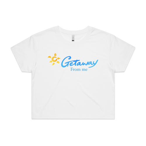 Getaway From Me Tee by Lonely Kids Club. All clothing from our T-shirts to our shorts and hoodies are ethically made, and printed packed and shipped from Sydney.