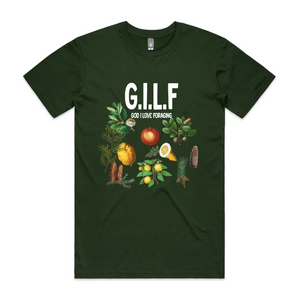 GILF Tee by Lonely Kids Club. All clothing from our T-shirts to our shorts and hoodies are ethically made, and printed packed and shipped from Sydney.