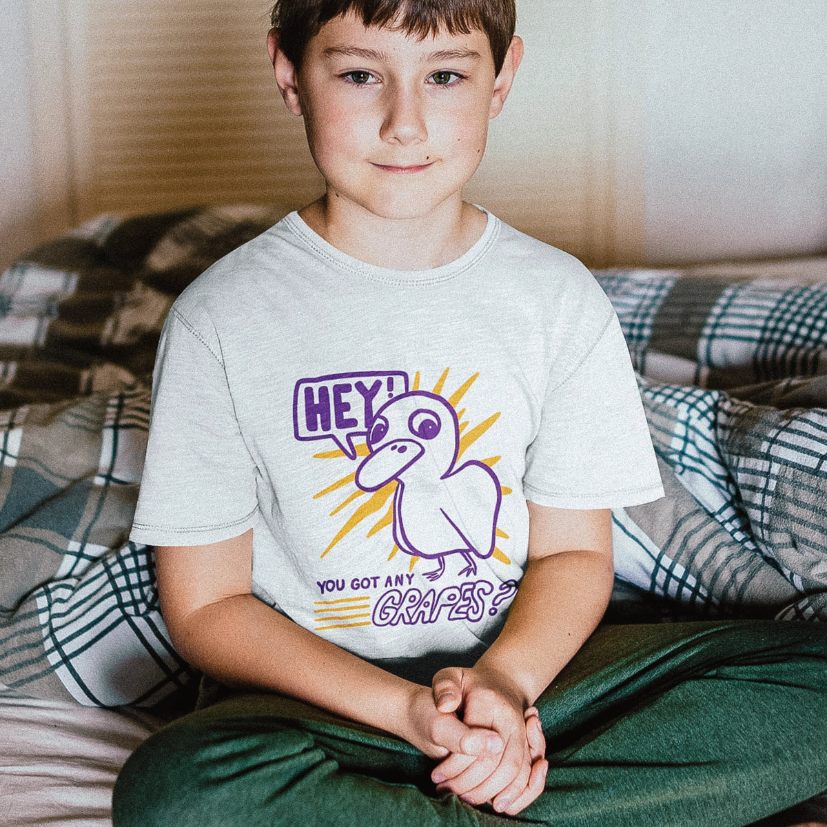 Got Any Grapes Kids Tee | Lonely Kids Club Australia