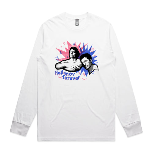 Hollanov Forever Tee by Lonely Kids Club. All clothing from our T-shirts to our shorts and hoodies are ethically made, and printed packed and shipped from Sydney.