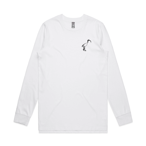 Ibis Logo Tee by Lonely Kids Club. All clothing from our T-shirts to our shorts and hoodies are ethically made, and printed packed and shipped from Sydney.