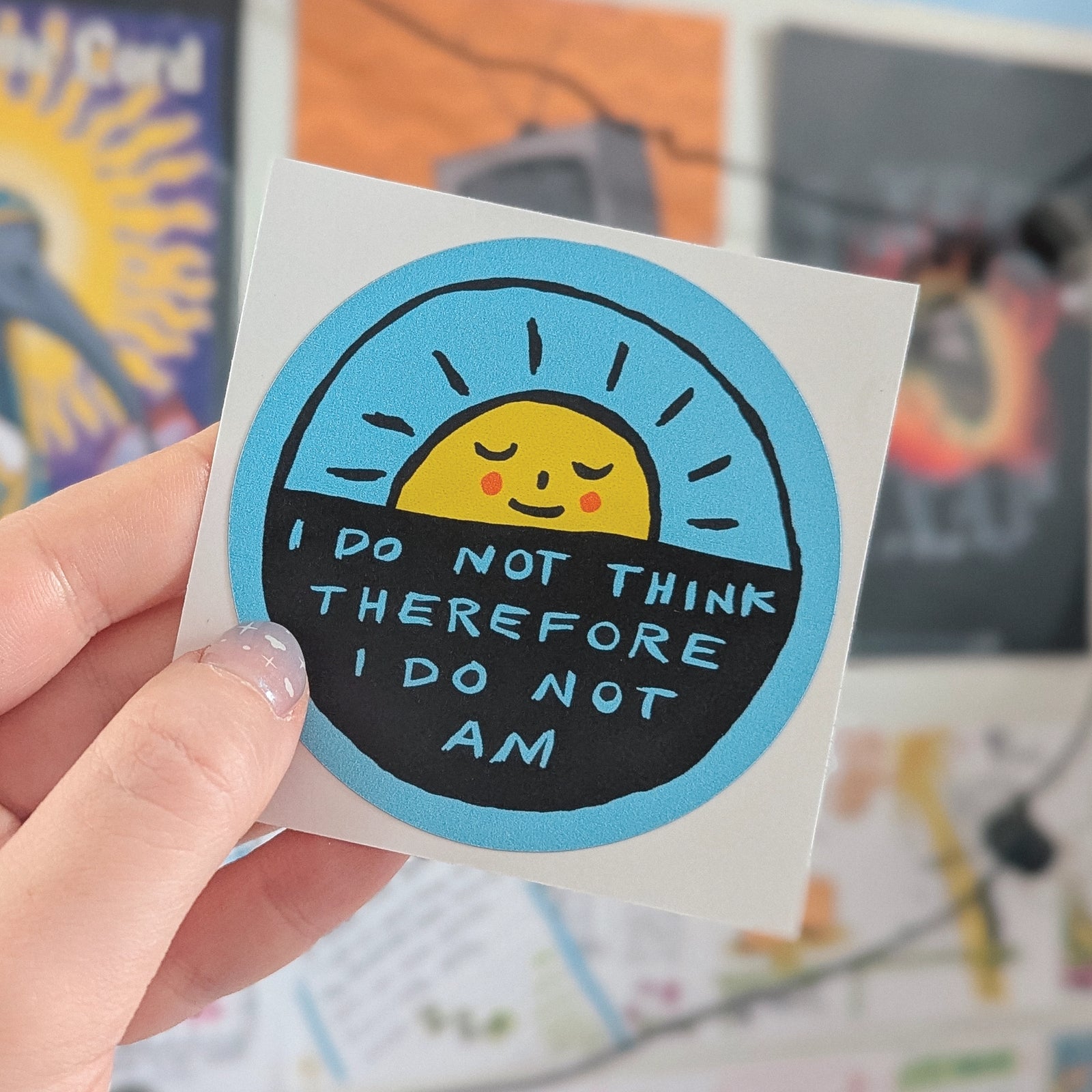 I Do Not Am Weatherproof Sticker sticker set by Lonely Kids Club