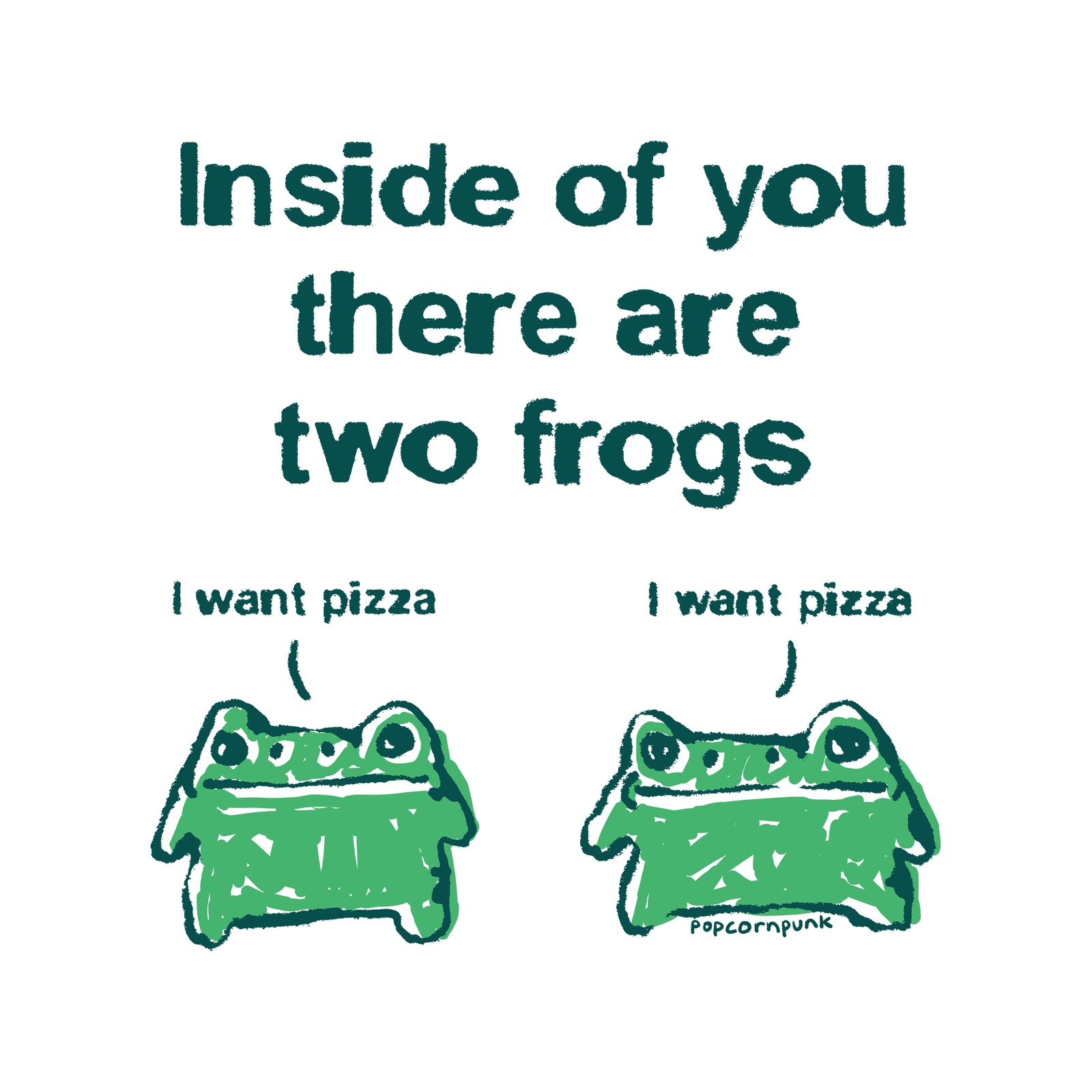 Inside Frogs Tee