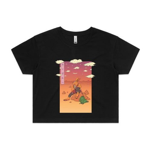 Kangaroo Wanderer Tee by Lonely Kids Club. All clothing from our T-shirts to our shorts and hoodies are ethically made, and printed packed and shipped from Sydney.
