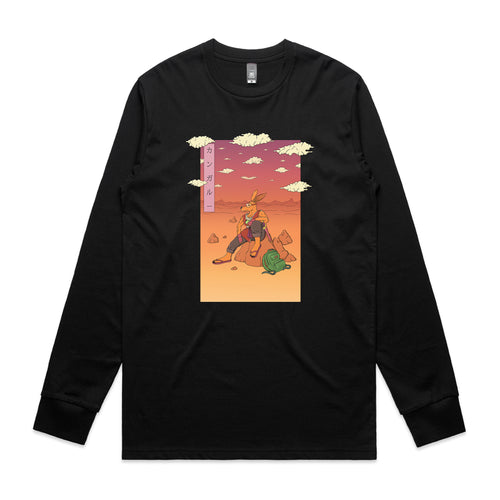 Kangaroo Wanderer Tee by Lonely Kids Club. All clothing from our T-shirts to our shorts and hoodies are ethically made, and printed packed and shipped from Sydney.