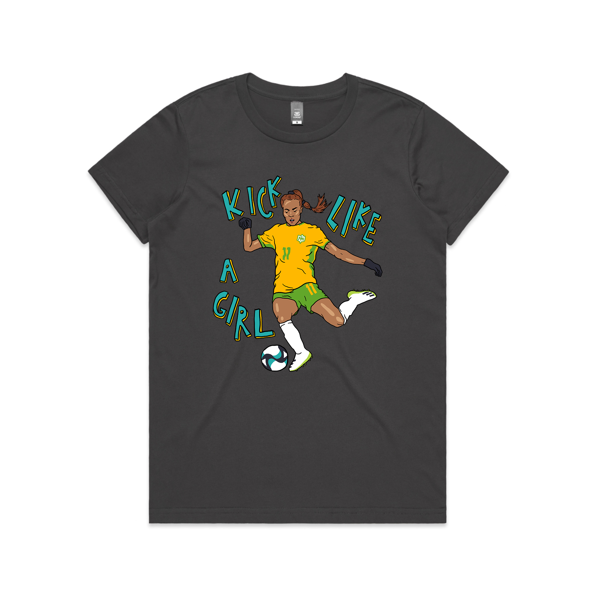 Kick Like A Girl Tee