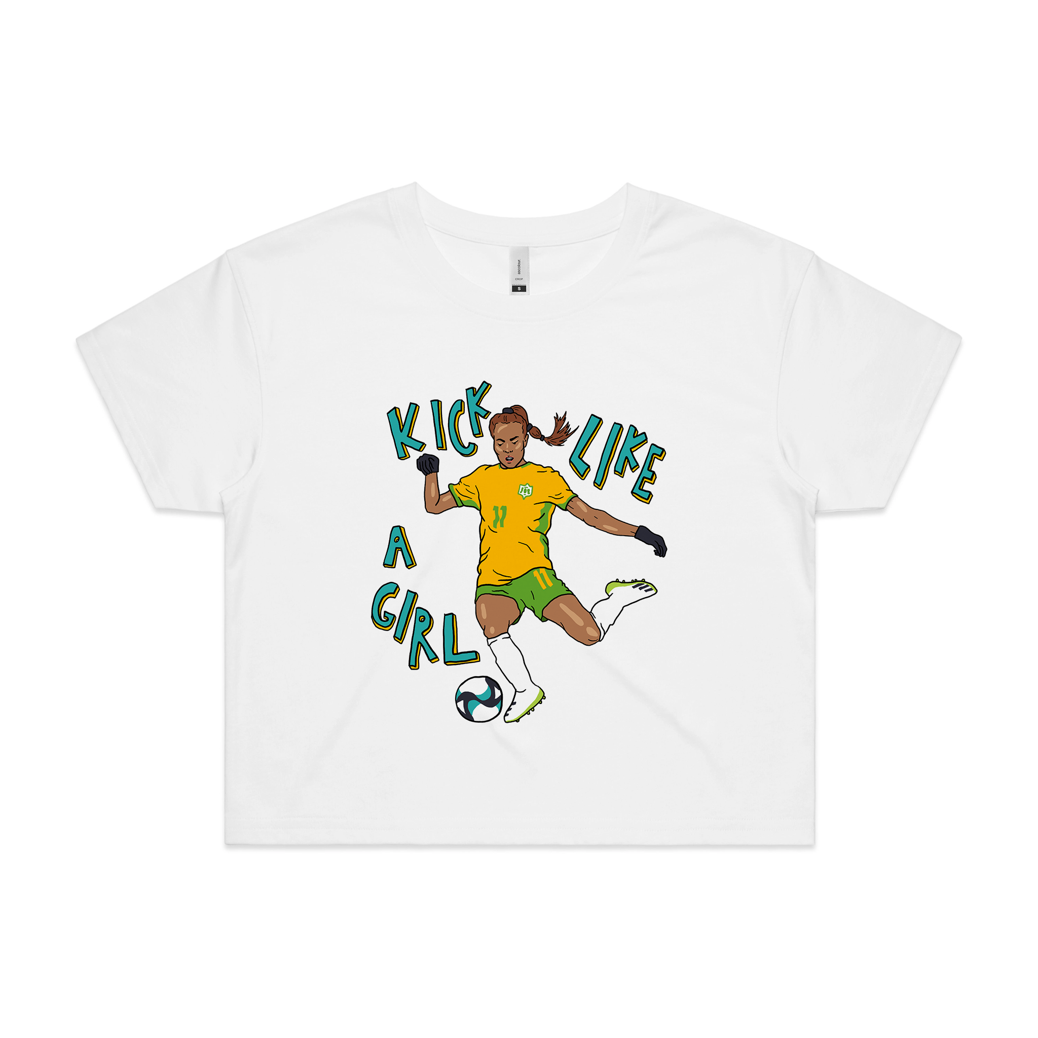 Kick Like A Girl Tee