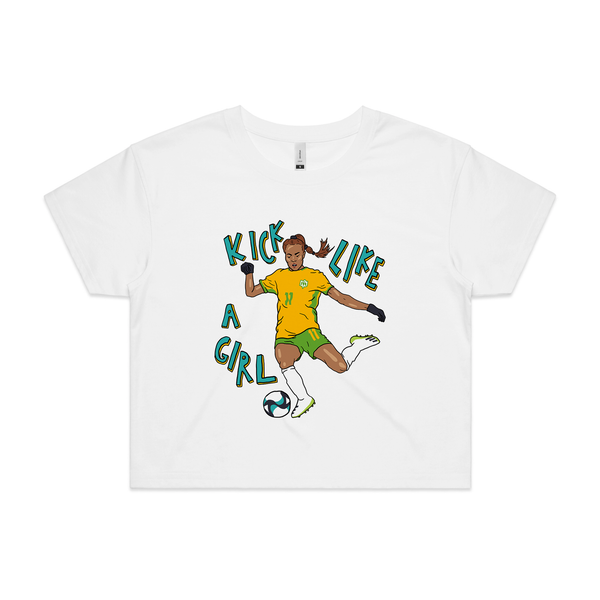 Kick Like A Girl Tee