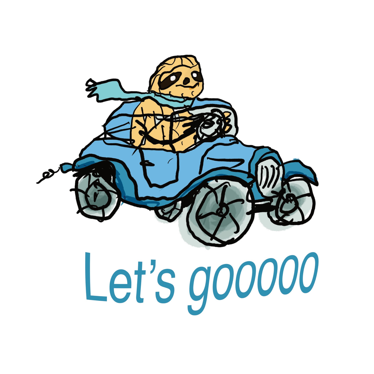 Let's Gooooo t-shirt by Lonely Kids Club