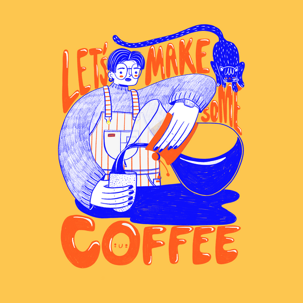 Let's Make Some Coffee Tee