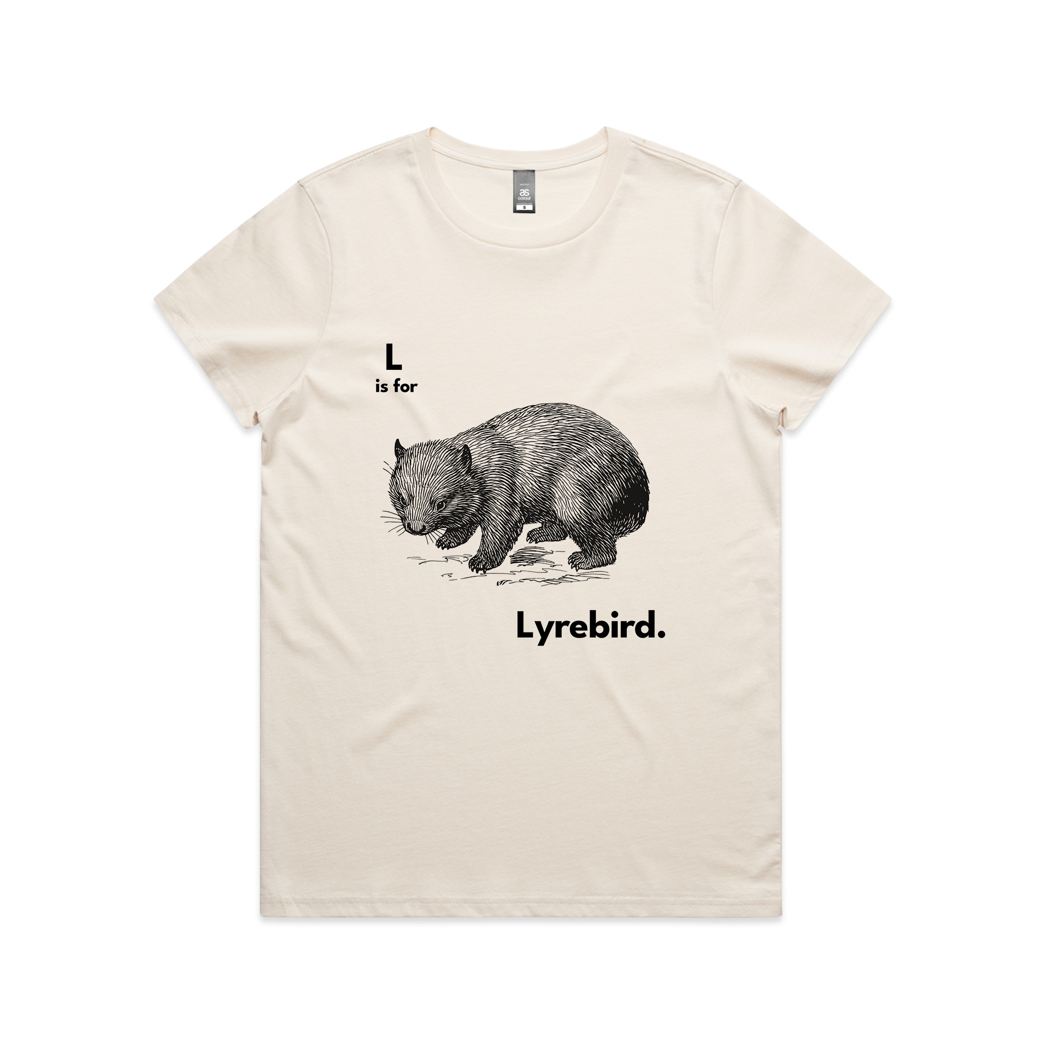 L Is For Lyrebird Tee