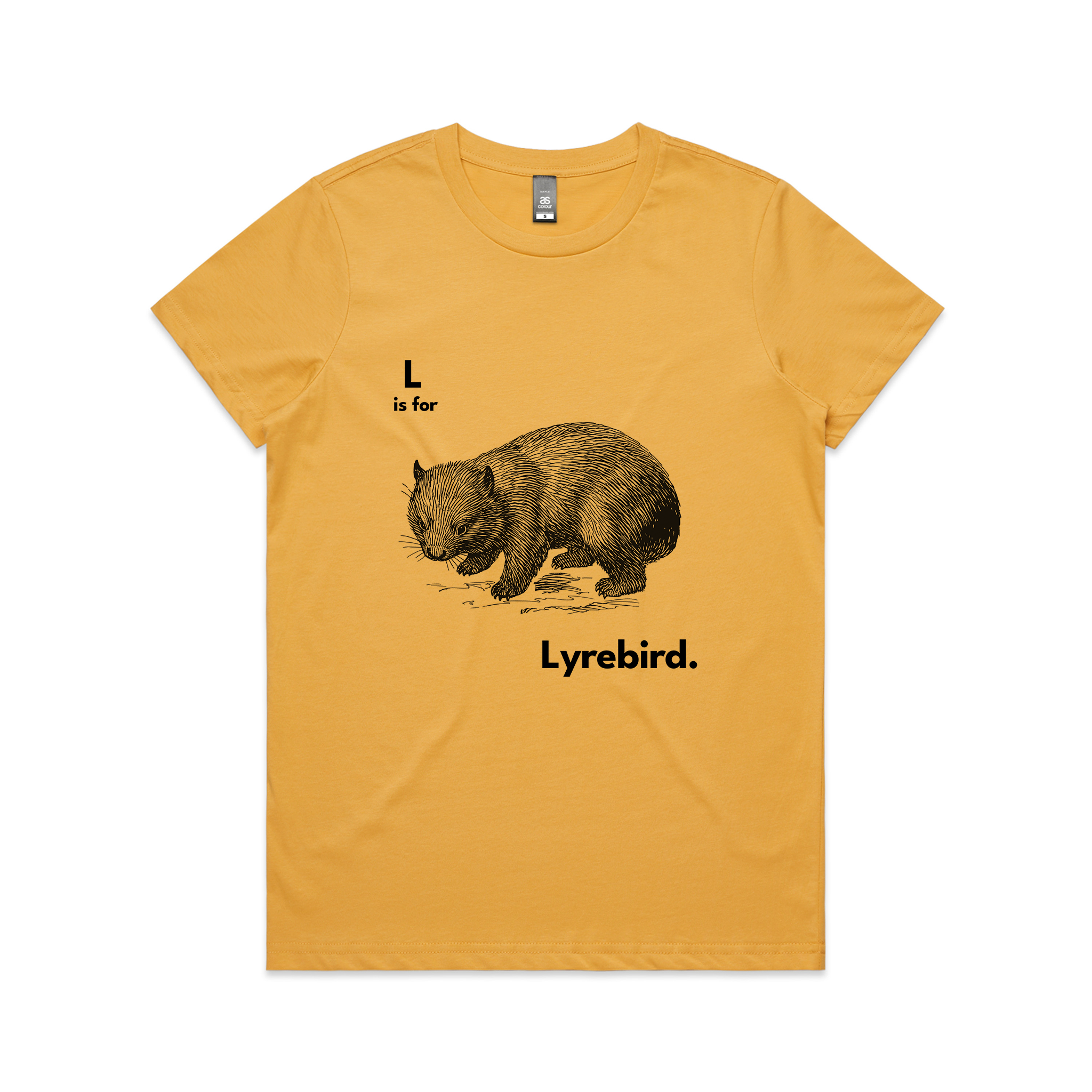 L Is For Lyrebird Tee