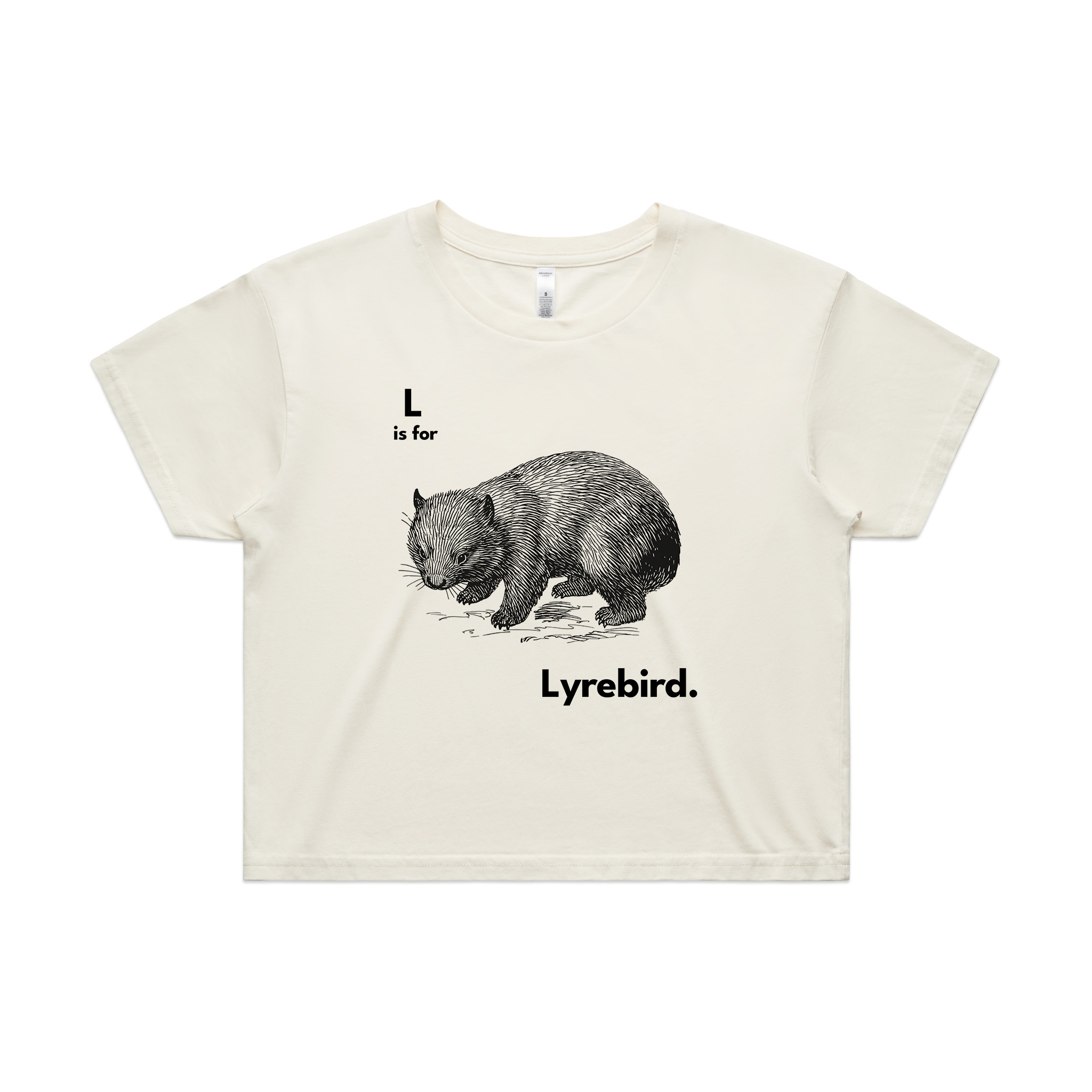 L Is For Lyrebird Tee