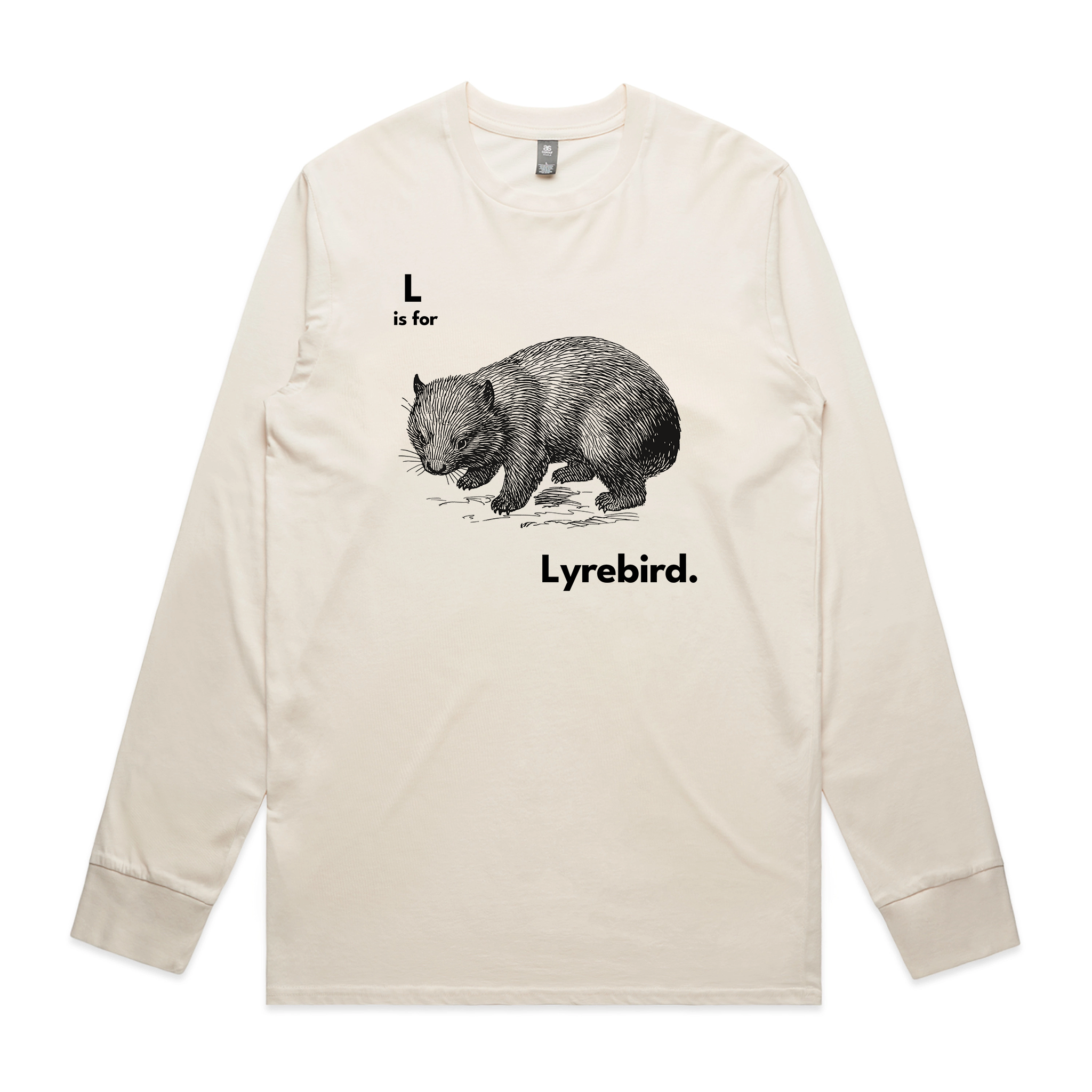 L Is For Lyrebird Tee