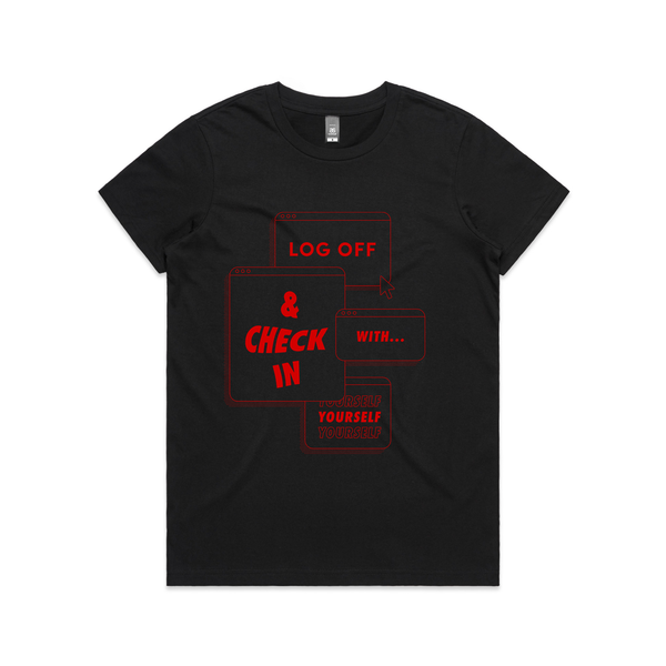 Log Off Tee