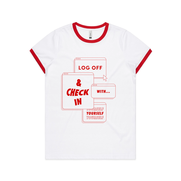 Log Off Tee